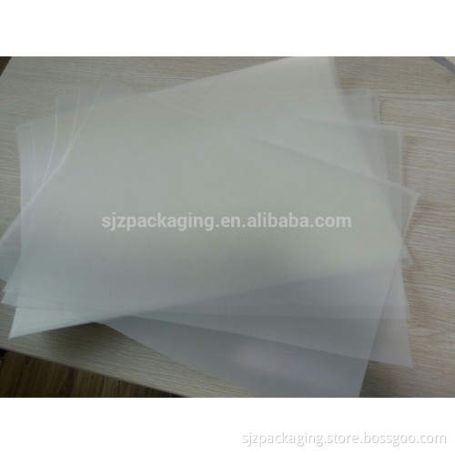 hot sale milky white polyester film